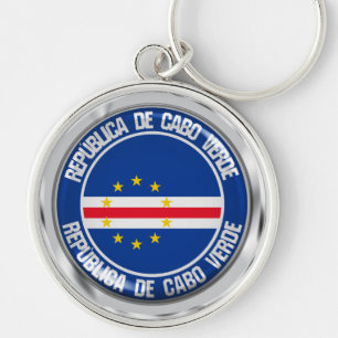 Chaveiro Cabo Verde Round Emblem