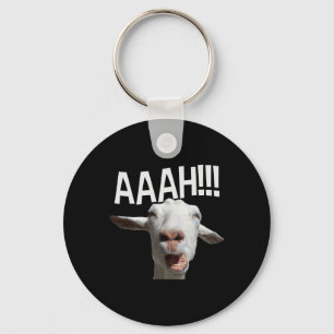 Chaveiro Cabra Gritando no Halloween Aaah!!! Cabra Louca En
