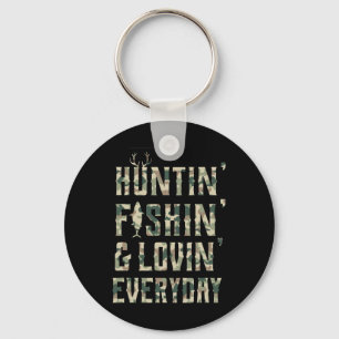 Chaveiro Caça À Pesca Ama Todos Os Dias