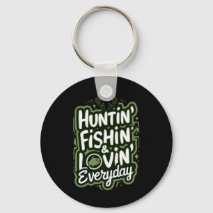 Chaveiro Caça À Pesca Amar Todos Os Dias Camisas Peixes Caç