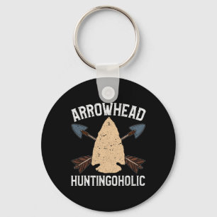 Chaveiro Caçador de Arrohead Camisa Engraçada Na Ponta Arro