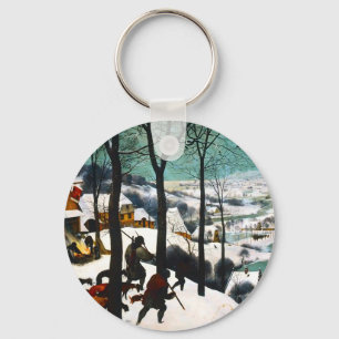 Chaveiro Caçadores na Paisagem da Neve Pieter Bruegel