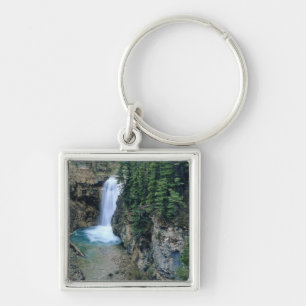 Chaveiro Cachoeira no Falls Creek em Lewis e Clark