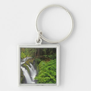 Chaveiro Cachoeira Sol Duc no Parque Nacional Olímpico em 2
