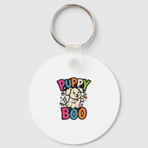Chaveiro Cachorrinho de Halloween Boo