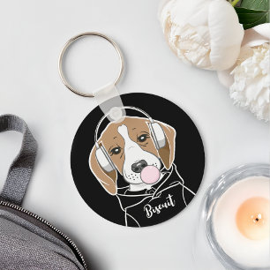 Chaveiro Cachorro Beagle Engraçado e Divertido Personalizad