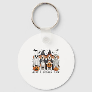 Chaveiro Cachorro Bonito Fantasma Beagle Halloween Dia de A