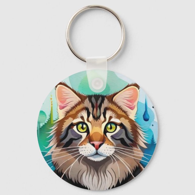 Chaveiro Cachorro bonito fecha a miniárea de transferência (Frente)