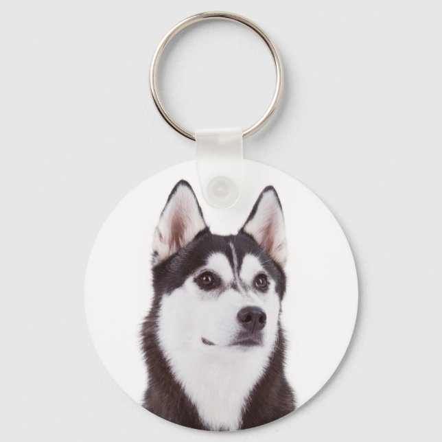 Chaveiro Cachorro Cachorro Cachorro Gift Siberian Husky (Frente)