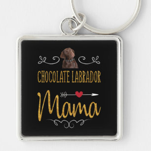 Chaveiro Cachorro Chocolate Labrador Mama