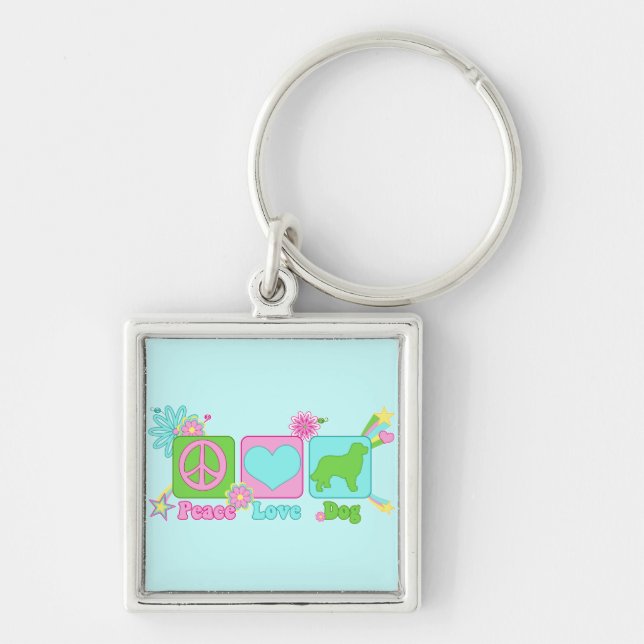 Chaveiro Cachorro da Montanha Bernese (Frente)