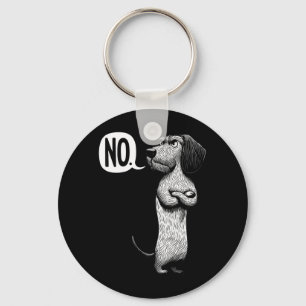 Chaveiro Cachorro Dachshund de Pelo Duro Homens Mulheres Cr