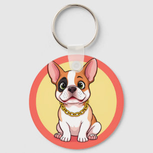 Chaveiro Cachorro de Desenho Animado Adorável