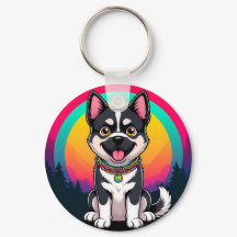 Cachorro de Desenho Animado Divertido