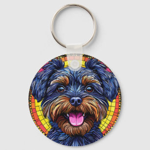 Chaveiro Cachorro de desenho animado fofo