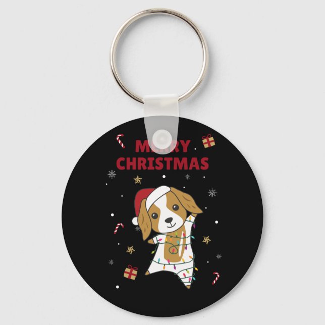 Chaveiro Cachorro-de-Natal, Cachorro-de-Natal, Cachorro-de- (Frente)