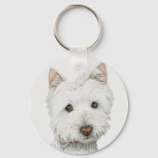 Chaveiro Cachorro de Westie