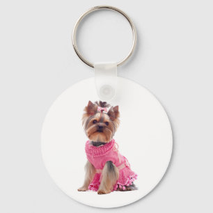 Chaveiro Cachorro Divertido Yorkshire Terrier Filhote Yorki