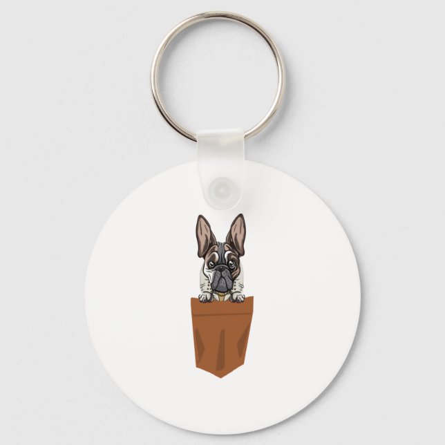 Chaveiro Cachorro Engraçado Pocket Puppy para Cachorro Adol (Frente)