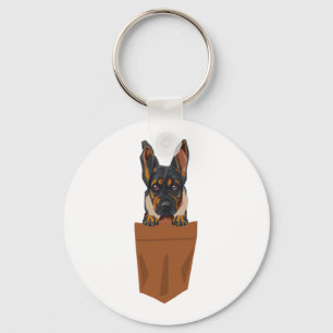 Chaveiro Cachorro Engraçado Pocket Puppy para Cachorros Pou