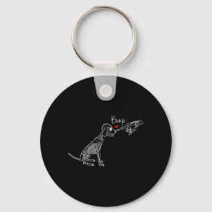 Chaveiro Cachorro Esqueleto Boop Cachorro Funny Halloween M