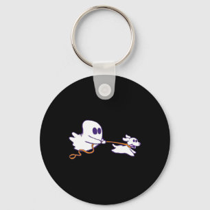 Chaveiro Cachorro Fantasma Bonito Walker Figurino de Hallow