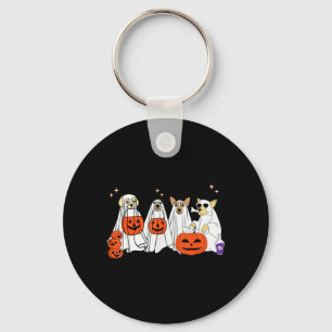 Chaveiro Cachorro Fantasma Cachorro Fofo Vestido De Fantasm