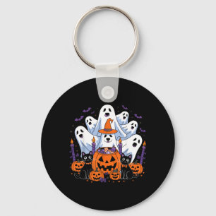 Chaveiro Cachorro Fantasma Divertido de Halloween para Home
