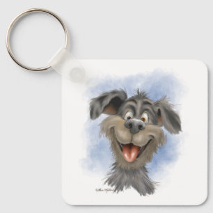 Chaveiro Cachorro Feliz Sorridente – Desenho Animado de Cac
