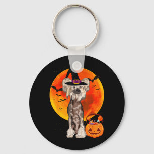 Chaveiro Cachorro Halloween Crista Chinesa Abóbora Dia das