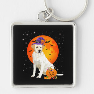 Chaveiro Cachorro Labrador Halloween Em Trick Ou Tratamen