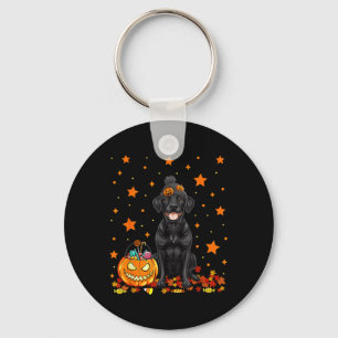 Chaveiro Cachorro Labrador Preto e Doce de Abóbora Engraçad