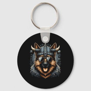 Chaveiro Cachorro legal Viking Art Style Christma