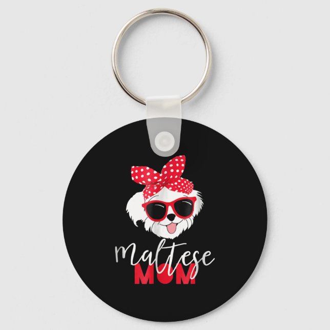Chaveiro Cachorro | Mãe malta (Frente)