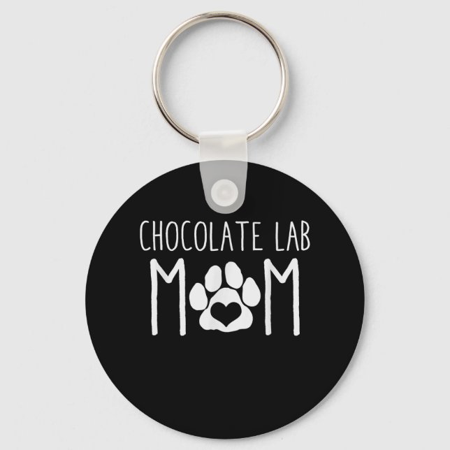 Chaveiro Cachorro | Mamãe de chocolate (Frente)
