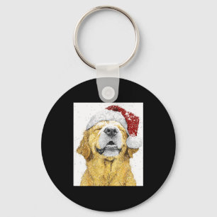 Chaveiro Cachorro Natal Golden Retriever Tops