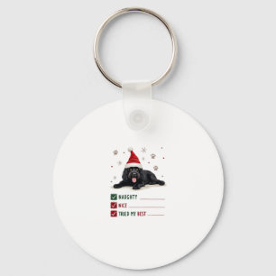 Chaveiro Cachorro Newfoundland Fofo Natal Travesso Bonzinho