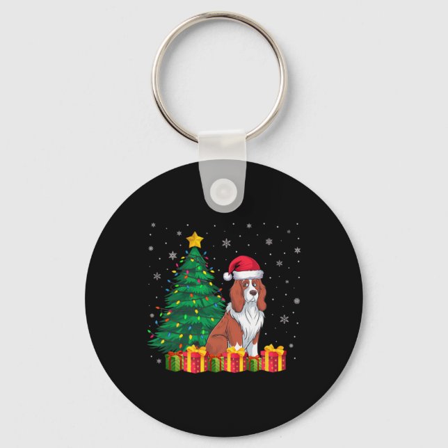 Chaveiro Cachorro Noel de Natal Feio Cachorro X (Frente)