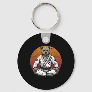 Chaveiro Cachorro Novato Funny Brasileiro Jiu Jitsu Retro G