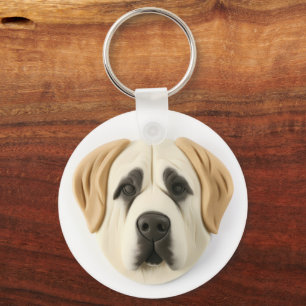 Chaveiro Cachorro Pastor da Anatólia Inspirado em 3D