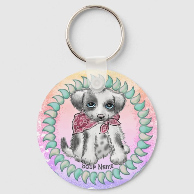 Chaveiro Cachorro Pupper  (Frente)