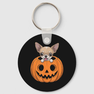 Chaveiro Cachorro-quente Chihuahua Em Abóbora Cachorro Engr