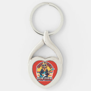 Chaveiro Cachorro Retriever Dourado Fur-Ever de Rock and Ro