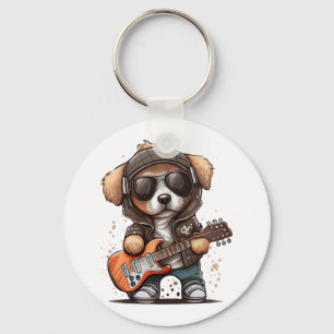 Chaveiro Cachorro Roll Rock Puppy (Seis)