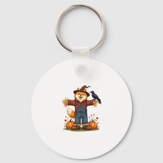 Chaveiro Cachorro Samojado (Frente)