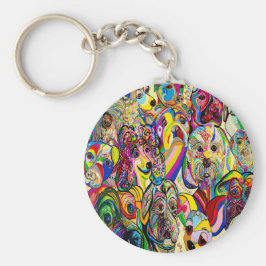 Chaveiro Cachorros, Cachorros, CÃES!