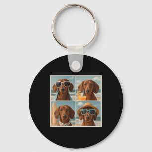 Chaveiro Cachorros Dachshunds Lindos Cachorros Férias Praia