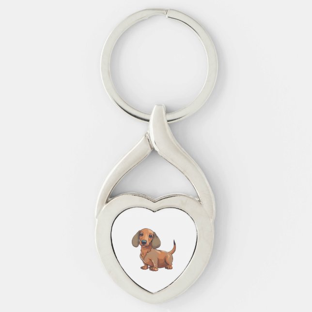Chaveiro Cachshund Dog Cute (Frente)