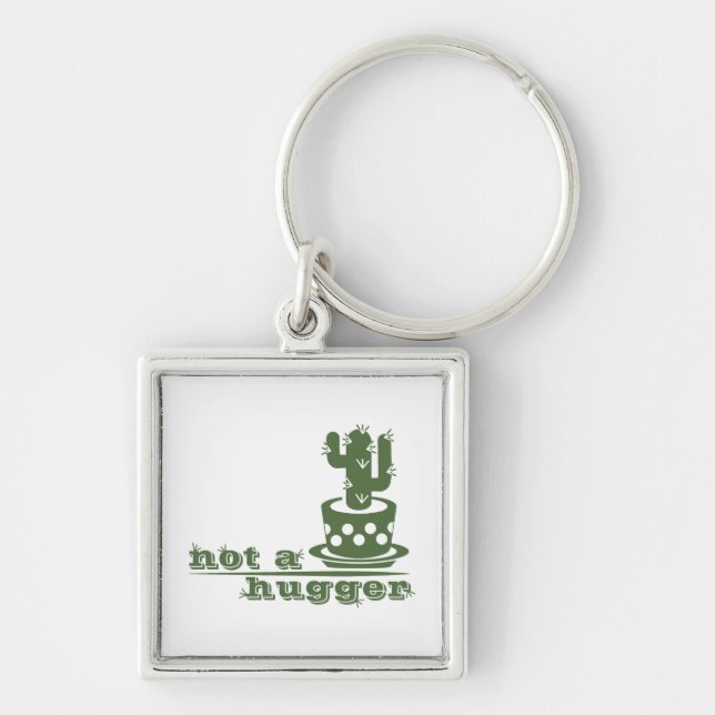 Chaveiro Cactos não é um cacto engraçado (Frente)