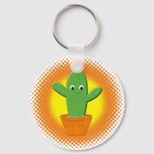 Chaveiro Cactus de Cartoon